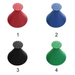 SCRAPE A ROUND Ice Scraper  / Car Windshield Snow Removal / Cone Funnel Shaped Snow Shovel Tool
