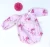 Import Shabby chic little girl one piece floral bodysuit baby girls winter sleepwear for warmer months from China