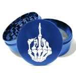 SHINY BULK herb grinder 4 parts metal herb grinder custom logo engrave