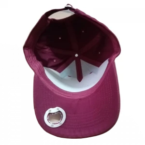 short brim baseball cap custom , black baseball cap with pocket ,embroidered baseball cap with ear muff