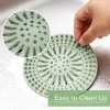 Shower Drain Covers Hair Catcher Rubber Hair Stopper Sink Strainer Universal Drain Cover Silicone Filter sink strainer