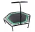 Import Silent Fitness Mini bungee Trampoline with Adjustable Handrail Bar Indoor Rebounder for Adults from China