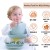 Import Silicone Baby Bibs Kids Dining BPA Free Food Safe Silicone Bib For Baby from China