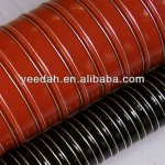 Silicone rubber coated fiberglass tube/pipe/hose pipe