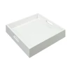 Simple fashion creative mix concise style custom color wood lacquered trays