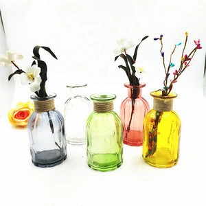 Simple vintage small colour wedding decor flower vase