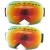 Import Ski goggles double layers UV400 anti-fog big ski mask glasses skiing men women snow snowboard goggles from China