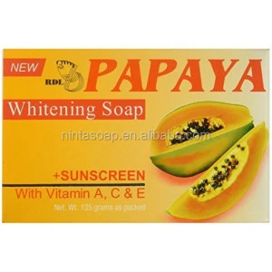 skin lighting soap papaya extract whitening soap