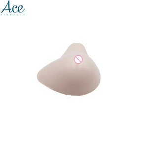 Skin touch pure silicone gel high quality Cancer Prosthesis surgery artificial Mastectomy silicone breast form