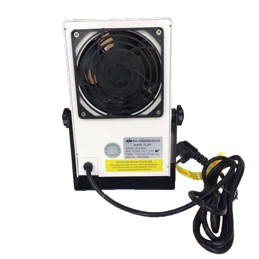 SL-001 Bench Top  ESD Antistatic Ionizer Fan Ionizing Air Blower For Wholesales