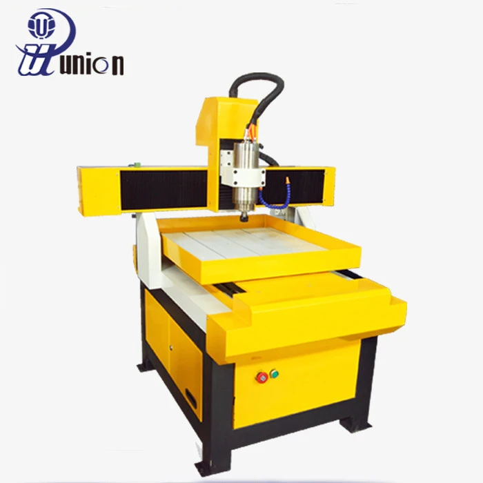 Small engraving machine medals 4 axis CNC Router 1500W with limit switch, metal working machinery