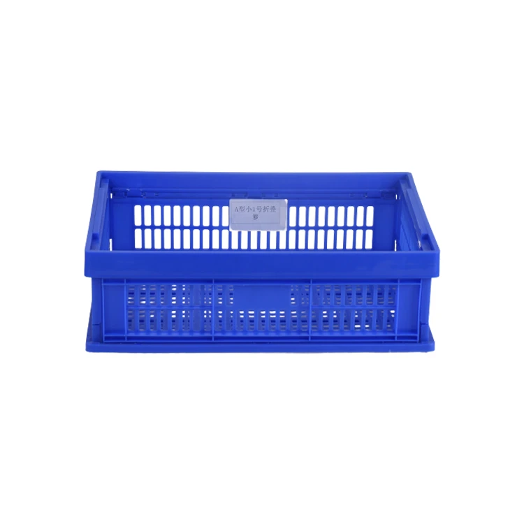Small Stackable Storage Foldable Plastic Crate Collapsible Vegetable Crate