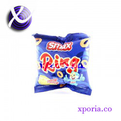 SMAX Corn Rice Snack CHEESE RINGS 50gr | Indonesia Origin