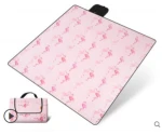 Soft Fleece With Sponge and Eco-friend Waterproof Backing picnic mat beach mat