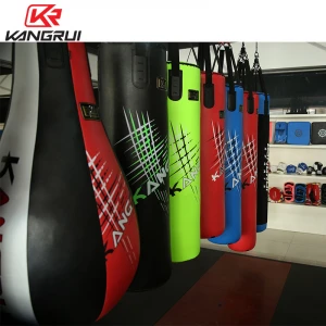 Solid artificial leather boxing punching bag/sandbag