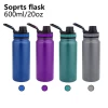 Solid Color Black Adequate Inventory Customizable New Big Outdoor Water Bottle