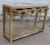 Import Solid Mango Wood Furniture Living Room Entry Hallway Console Table from India