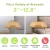 Import SOPEWOD Bamboo Foldable Couch Tray Clip-On Side Table for Wide Arm 360 Rotating Phone Holder for Bathroom Storage Use from China