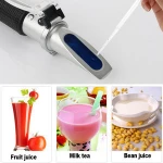 Soy milk concentration meter bean juice meter soy milk Brix meter refractometer sugar meter sugar meter refractometer RZ119
