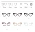 Import Sparloo 2038 Frame Optical Eyeglasses Korean Optical Frames with Logo from China