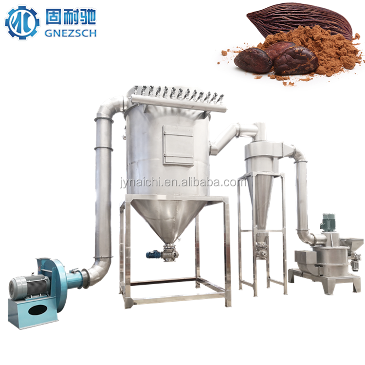 Spice mill cocoa shell crushing rice husk powder grinding machine