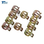 Spring Band Clip Type Fastener Wire Stainless Steel Mini Metal Scooter Clamping Galvanised Auto Compression Two Dacromet Plated