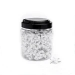 Square Steel nail hook Nylon / Plastic wall nail Cable clips / Flat nail cable clips