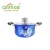 Import s/s410 indian cooking pots/soup boiler/bright colored cookware set from China