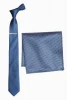 ST0812 Silk Patterned Tie And Pocket Square Set
