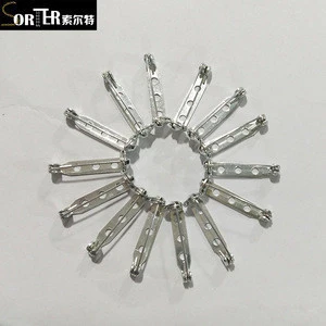 Stainless Steel Brooch Pin Back Findings Supplies Safety Base Jewelry Findings