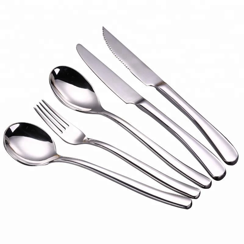 stainless steel cutlery silverware set flatware