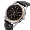 Stainless Steel Quality Black Water Resistant Men Automatic Mechanical Watch