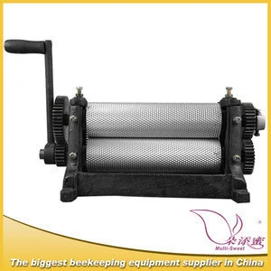 stainless steel roller of Manual beeswax embossing machine for beeswax foundation produce