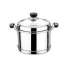 stainless steel thermal cooker with heat-preservation base