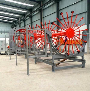 steel wire rod application caging machine