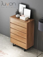Storage Chest Of Drawers Black Metal Frame and Wood rolling cart with drawers