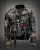 Import Street style autumn spring Graffiti pattern Leather Jackets Women Ladies Motorcycle Punk Cropped pu leather Jacket with belt from Pakistan