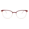 SUNNY New Japanese design metal spectacles eyewear anti bule light eyeglasses frames stainless steel lightweight glasses frames