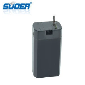Suoer 4V 0.8A Sealed Lead Acid Battery Rechargeable Storage Battery