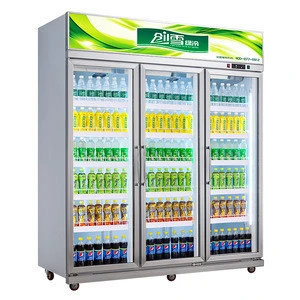 Super Big Capacity Supermarket Drinking Cabinet Beverage Cooler Display Fridge Chiller Showcase
