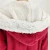 Import super cozy coral pompom fluffy robe sherpa hood cuff women fleece bathrobe ladies long nightgown from China