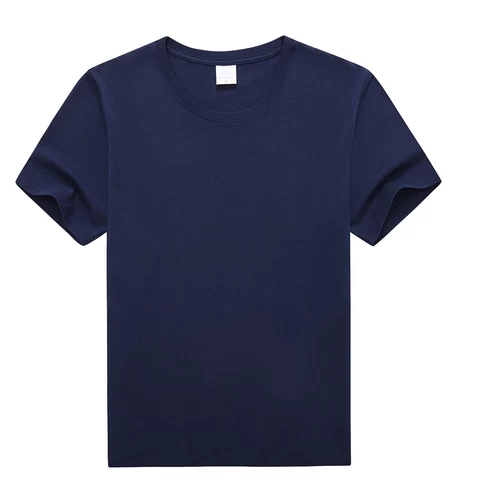 Super High Quality Mens Short Sleeve Straight Hem Plain Heavy 100% Cotton t-shirts