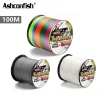 Super Strength PE Braided Fishing Line 100yds 500yds 1000yds 8 Strand Japanese Material