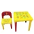 Import Superior quality cartoon square children kids plastic table and chair set dining table and chair from China
