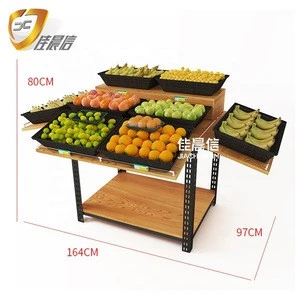 Supermarket equipment shelf fruit stand vegetable display Gondola rack for fruit shop shelf