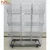 Import supermarket stacking wire basket, collapsible wire display basket from China