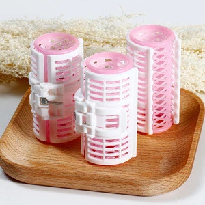 Supply fashion plastic hair roller tools spiral hair curlers roll