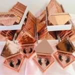 Support custom comfortable 3d silk lashes eyelashes