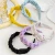 Import Sweet and cute headband fashion fold headband customizable hair accessories from China