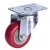 Import Swivel Plate with Brake On Color Polyurethane Medium industrial PVC plastic  universal wheel Caster Wheels from China